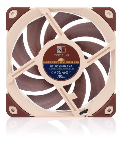 New Noctua NF-A12x25 FLX,NF-A12X25 PWM,NF-A14 FLX,NF-A14 PWM - Afbeelding 3 van 4