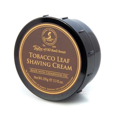 Taylor of Old Bond Street TOBACCO LEAF SHAVING CREAM Shaving Cream 150gr