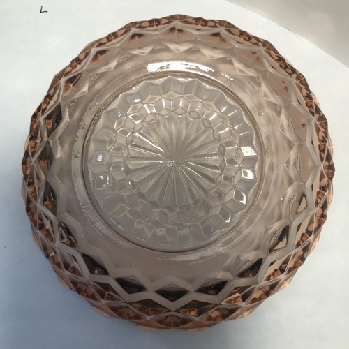 Vintage Jeannette Pink Depression Glass Bowl - Picture 4 of 7
