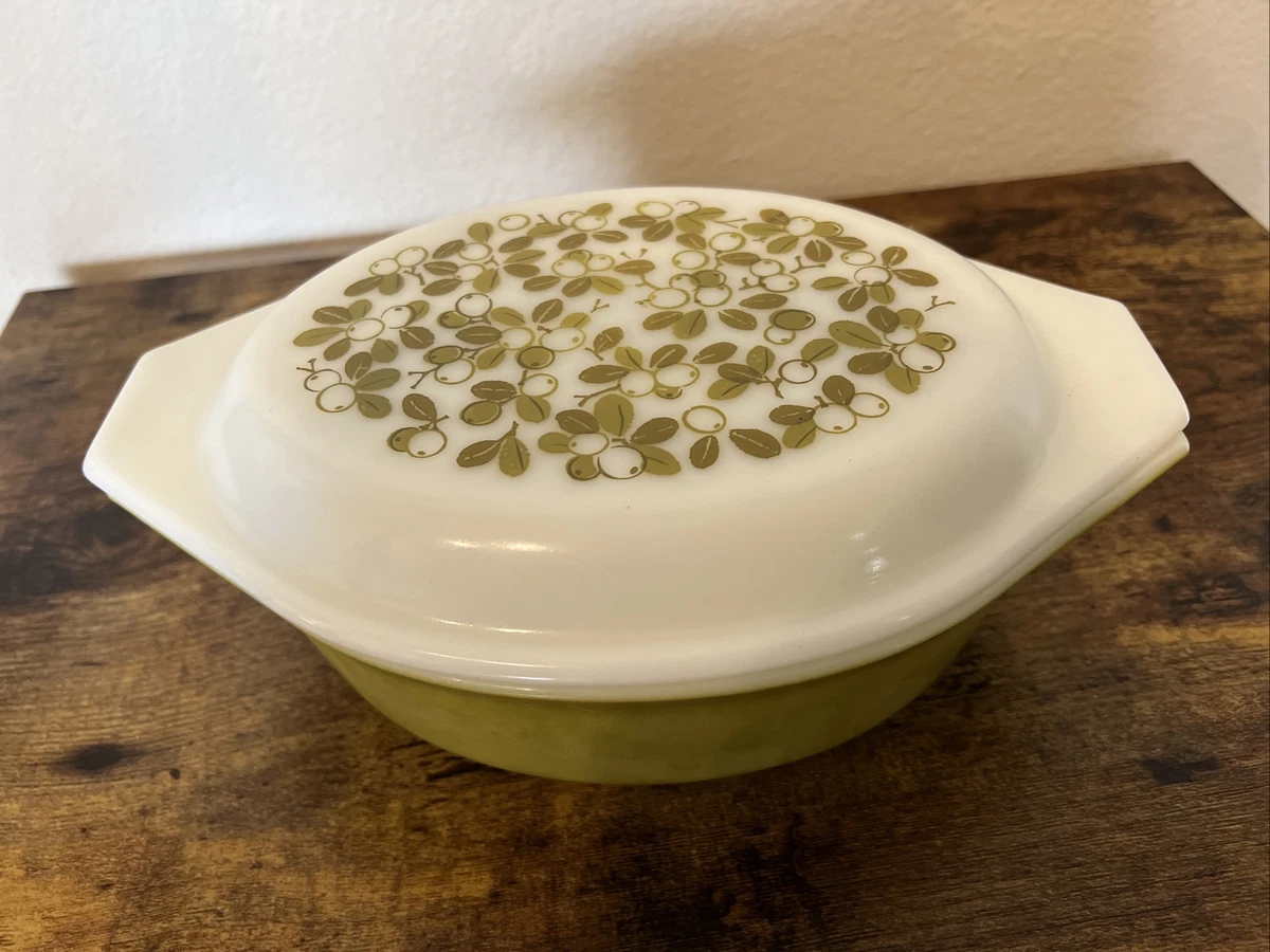 Oval pyrex top dish with lid