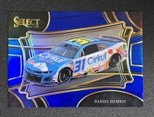 2024 Select NASCAR Racing #159 DANIEL HEMRIC Blue Prizm Pit Road /175