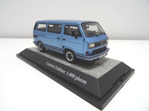 Volkswagen VW T3 B32 (Porsche) Coche a Escala Azul 1:43 Premium ClassiXXs - Imagen 5 de 5