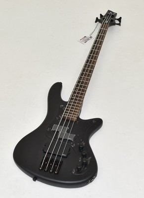 Schecter Stiletto Stealth-4 Bass Satin Black B-Stock 0686
