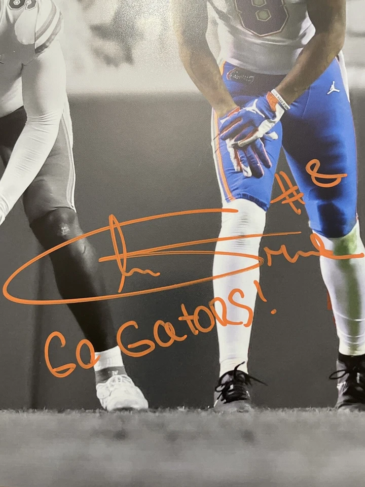 Kadarius Toney & Trevon Grimes Signed Florida Gators 16x20 Photo JSA - Image 4 of 4