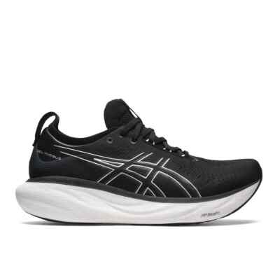Asics Gel Nimbus 25 Mens Running Shoes Black Green 1011B794 Size 11 Asics Gel-Nimbus 25 1011B547-002 Sneaker Mens Triple Black  main image 3