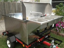 NSF HOT DOG MOBILE FOOD CART CATERING TRAILER KIOSK STAND