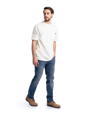 Wrangler Workwear Men's Big & Tall Short Sleeve Pocket T-Shirt Size 3XLT (54-56) - 第 2/6 張圖片