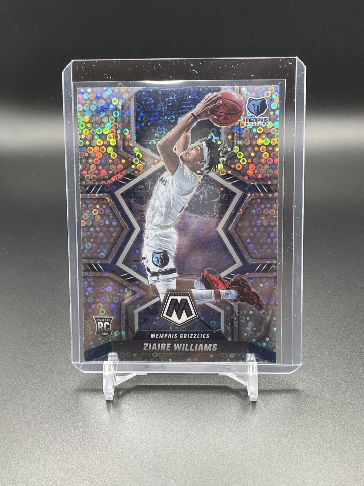 2021-22 Panini Mosaic Rookie Disco Ziaire Williams #216