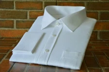 Men's Long Sleeve White Shirt Custom Made to Measure Formal Casual Shirts