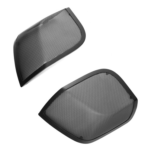 5x7'' Saddlebag Lids Speaker Grills Fit For Harley Touring 14-24 Black Denim - Picture 3 of 5