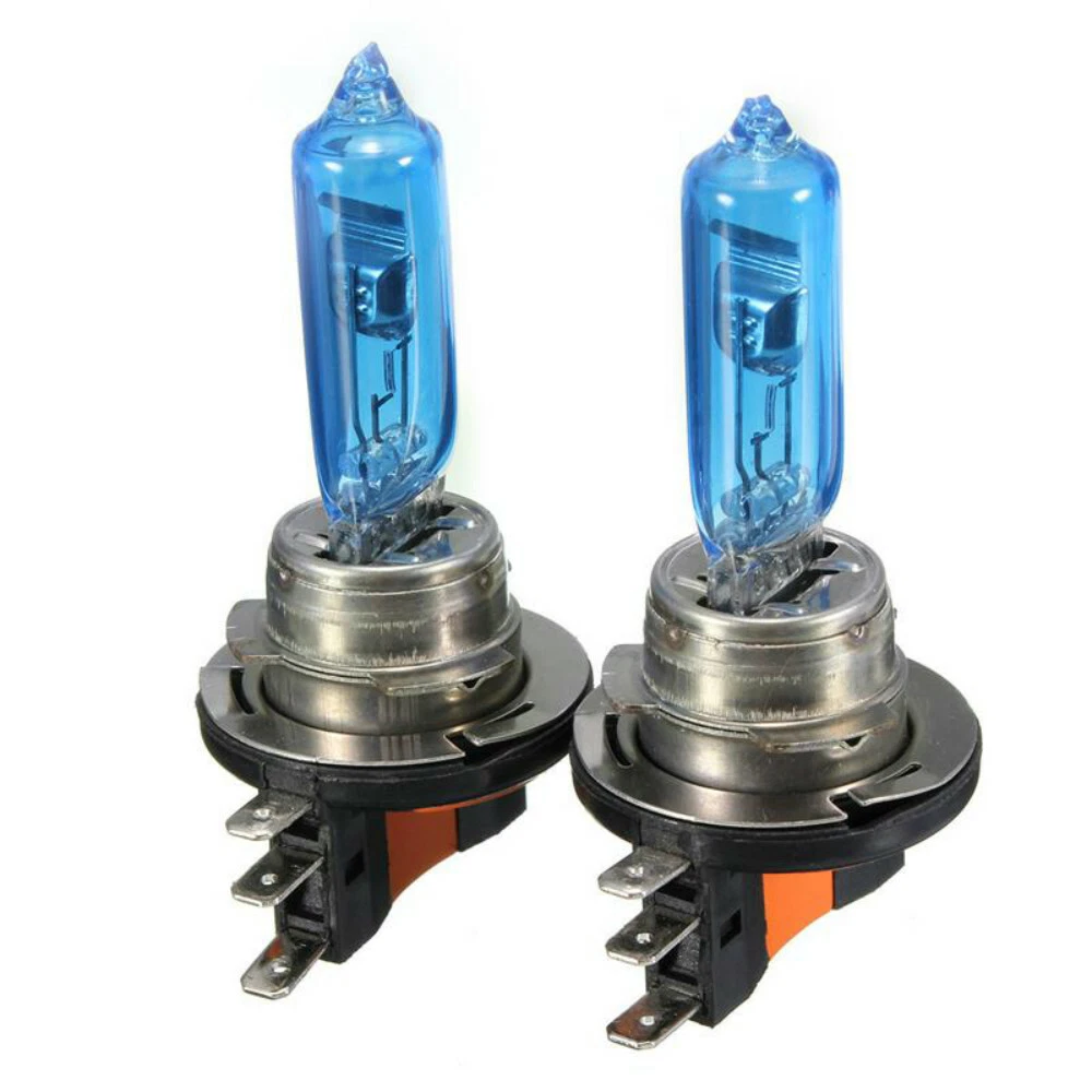 SET DE 2 AMPOULES HALOGENES EFFET XENON H15 12V 55W