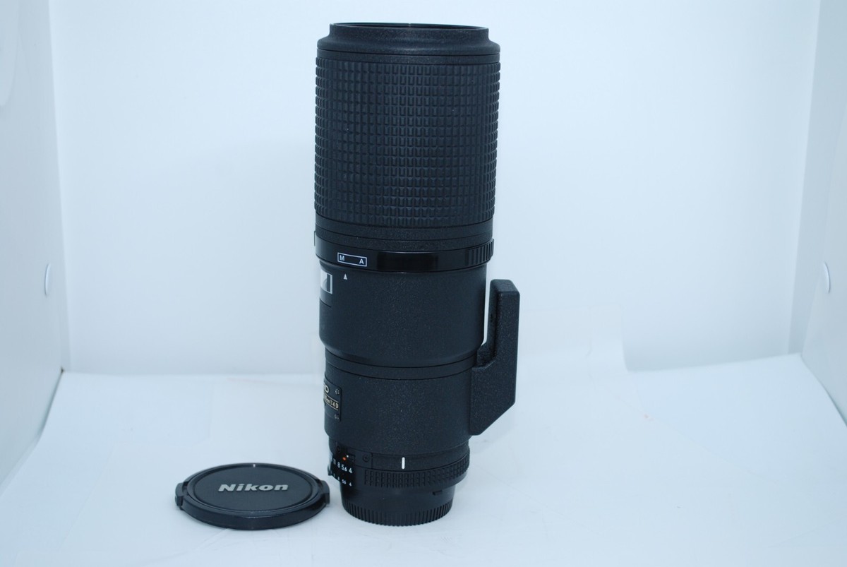 ケース付きNikon ED AF MICRO NIKKOR 200㎜ 1:4 D AI AF Micro