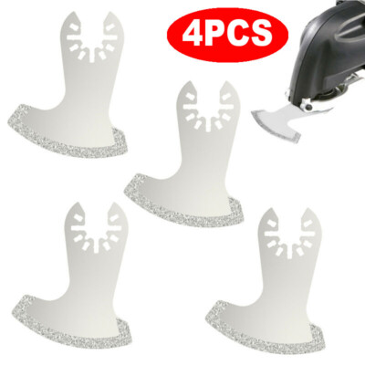 4X Multi Oscillating Swing Saw Blade Diamond Segment Tool For Grit Grout Removal