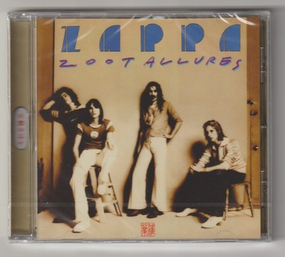 frank zappa - cd - zoot allures ( neuf et scellé , mint )