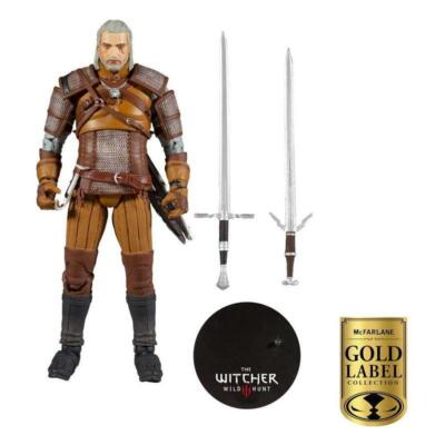 Mcfarlane Toys Gold Label Series Witcher Geralt Of Rivia 7'' Brand New In Stock
