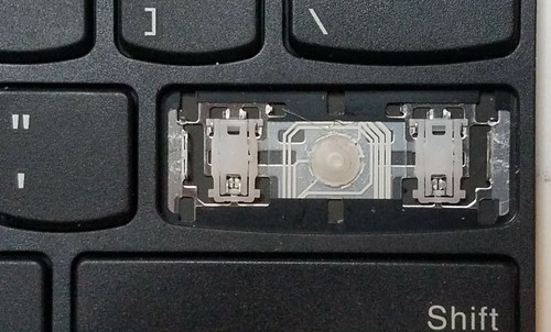 Single Key & Hinge Lenovo ThinkPad T480S E480 US Keyboard 01YP240 SN20P32754 - Picture 6 of 26