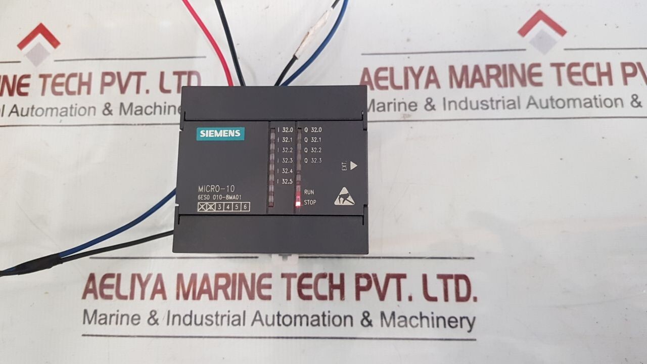 Siemens Micro-10 Cpu Module 6es0 010-8ma01