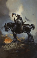 Frazetta Death Dealer Mini Poster- 11" x 17"