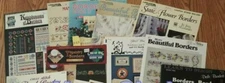 BORDERS,BORDER,FLORAL,BABY, CHRISTMAS+ counted cross stitch charts  -YOUR CHOICE