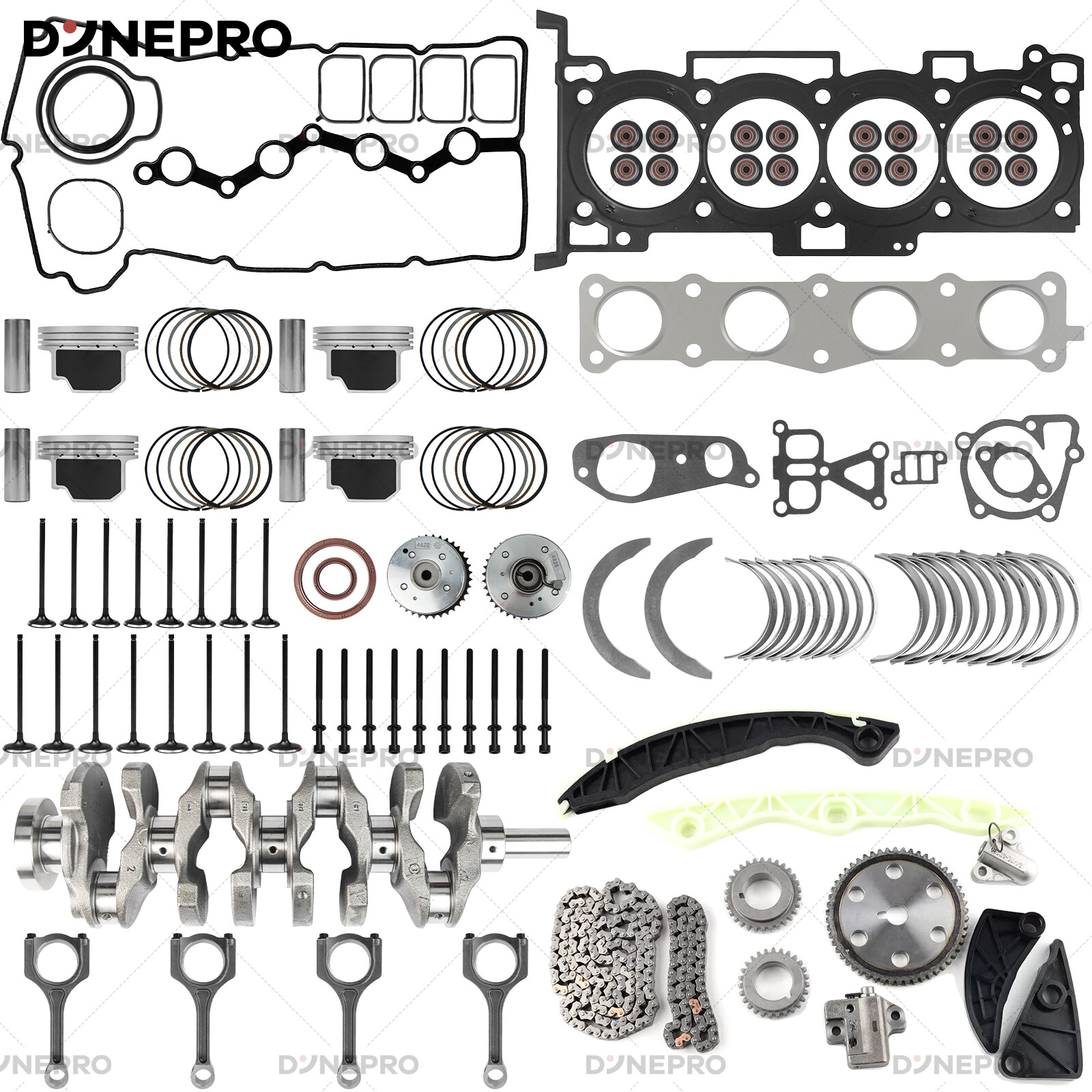 Engine Overhaul Rebuild Kit For Hyundai Tucson KIA Forte Optima Sorento G4KE 2.4