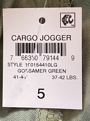 Epic Threads Girls Camo Cargo Joggers Gossamer Green Size 5 NWT $30 - Picture 9 of 10
