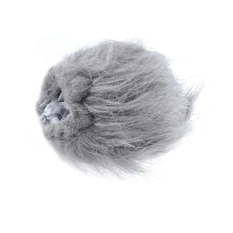 Movo WS1 меховой уличный дробовик микрофон ветровое стекло муфта (подходит до 3 дюймов x 40 мм) - Изображение 3 из 3