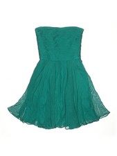 Halston Heritage Women Green Cocktail Dress 2