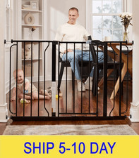 Regalo Easy Step 49-Inch Extra Wide Baby Gate, Includes 4-Inch and 12-Inch Exten