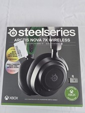 SteelSeries Arctis Nova 7X Wireless Multi-Platform Gaming Headset, Black Sealed