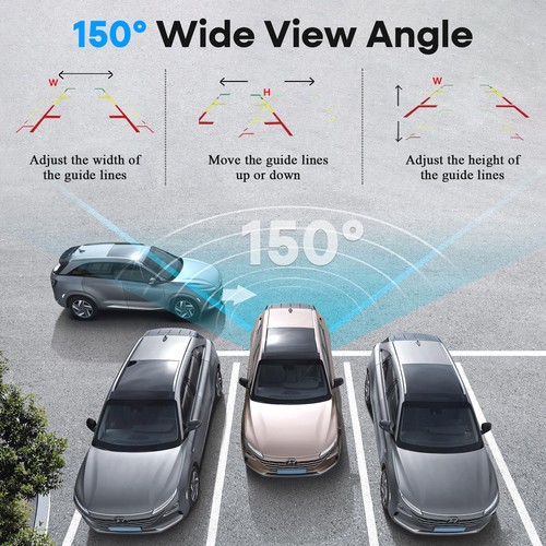 Backup Camera Ease Install for Car - USB Plug and Play, HD 1080P Rear View Ca... - Picture 4 of 9