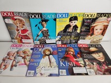 Doll Reader Magazine 2008 Bulk Lot Antique Fashion Dolls Collectors Reference