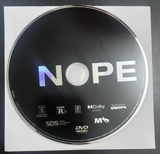 📀NEW NOPE (2022) - DVD disc only in white paper sleeve / no case