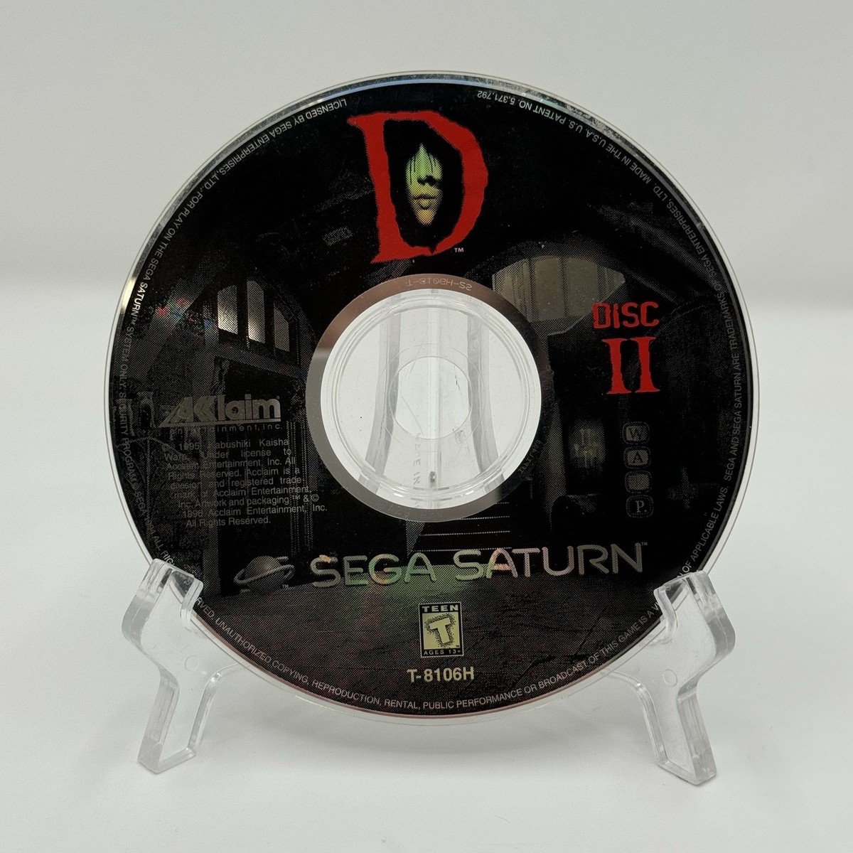 ソフト髑髏d D (Sega Saturn, 1996) for sale online | eBay