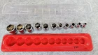 Snap-On 211FSY Shallow flank drive 11pc 3/8" Drive 6-Point SAE Drive Socket Set