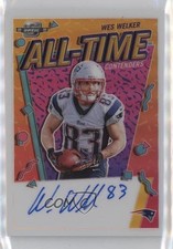 2022 Panini Contenders Optic All-Time 21/50 Wes Welker #ATC-WW Auto 03hd
