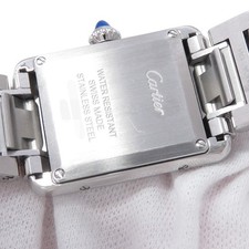 CARTIER Tank mast SM H29.5mm W22mm Stainless Steel Silver Dial WSTA0051 9
