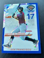2025 Panini Prospect Edition Blue Ice Bryce Eldridge #132 - 204/299 - Giants