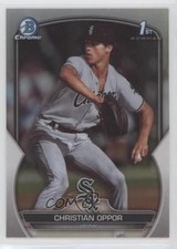 2023 Bowman Draft Chrome Refractor Christian Oppor #BDC-82 16jl