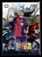 2025 Topps Chrome UEFA Women's Champions League SALMA PARALLUELO #G-1 NM