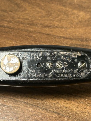Telefono cellulare US Instrument Corp Navy A-257 Alt 4 tipo seconda guerra mondiale militare - Foto 12 di 12