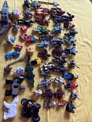 Lot Of , Mega Blocks Parts Pieces Figurs Accessories