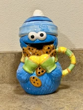 2006 - Cookie Monster- Sesame Workshop - Sesame Street - Mug or Cookie Jar GREAT