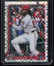 #USC95 2025 Topps Chrome Update James Wood X-Fractors Rookie RC Nationals