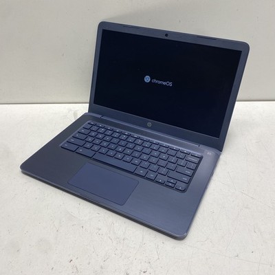 HP Chromebook 14-db0031nr 14'' Laptop Blue ChromeOS B&O Audio Powers On