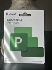 Microsoft Project 2024 Professional Retail 1 PC Lifetime