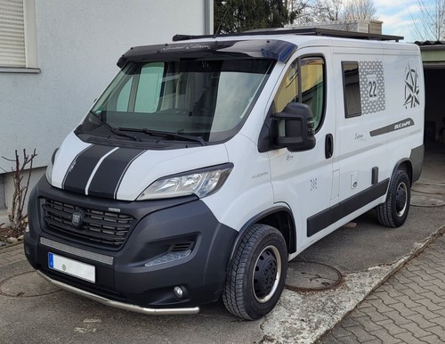 Spoiler Bar To Fit Fiat Ducato 2014+ Front Polished Stainless Steel Accessories - Picture 2 of 12