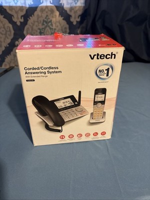 NEW VTech CS5249 Corded/Cordless Answering System with Extended Range