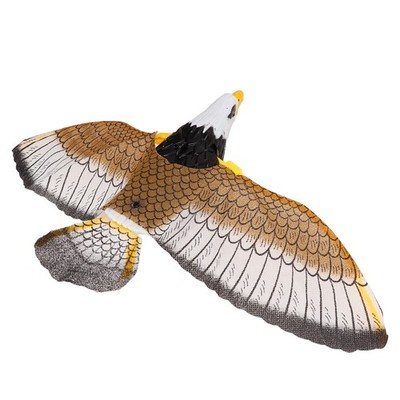 Interactive Cat Toy Lifelike Eagle Shape Sound Light Auto Bird Kitten Toy Fo SET