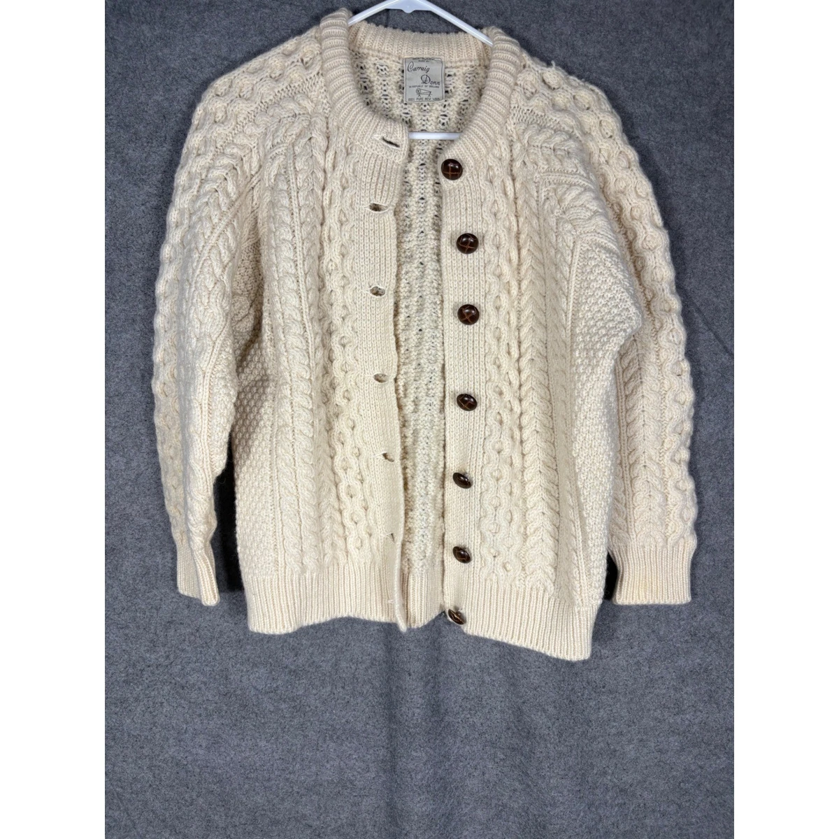 aran cardigan products for sale | eBay