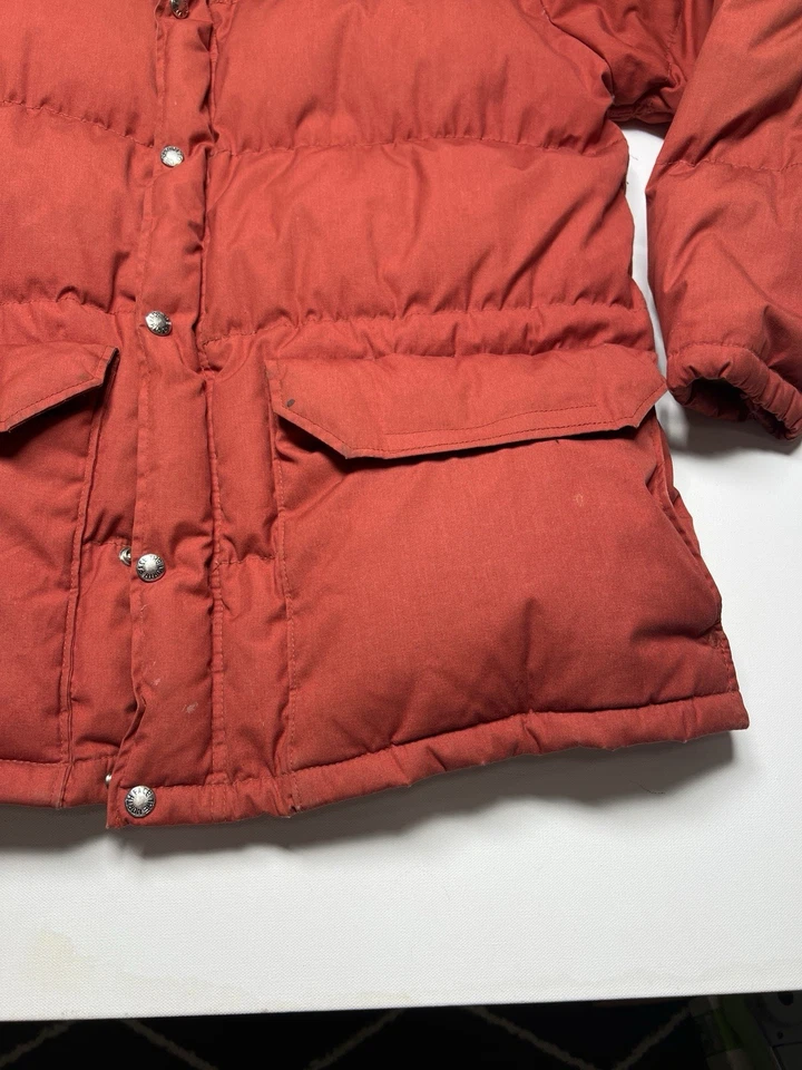 Vintage North Face Puffer Jacket Down USA XL 70s Brown Label - Image 4 of 4